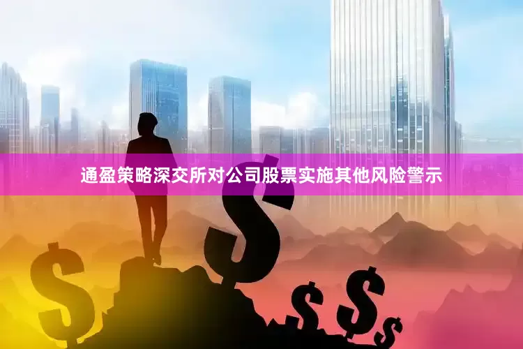 通盈策略深交所对公司股票实施其他风险警示